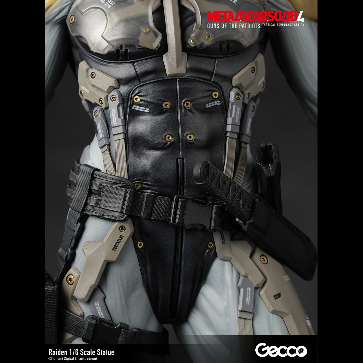 METAL GEAR SOLID 4 GUNS OF THE PATRIOTS, Raiden 1/6 Scale Statue 